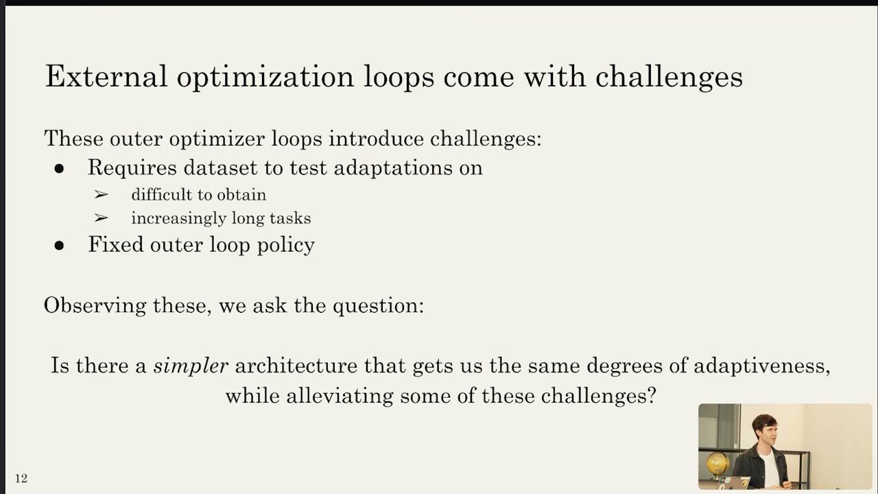 External optimization loops come with challenges