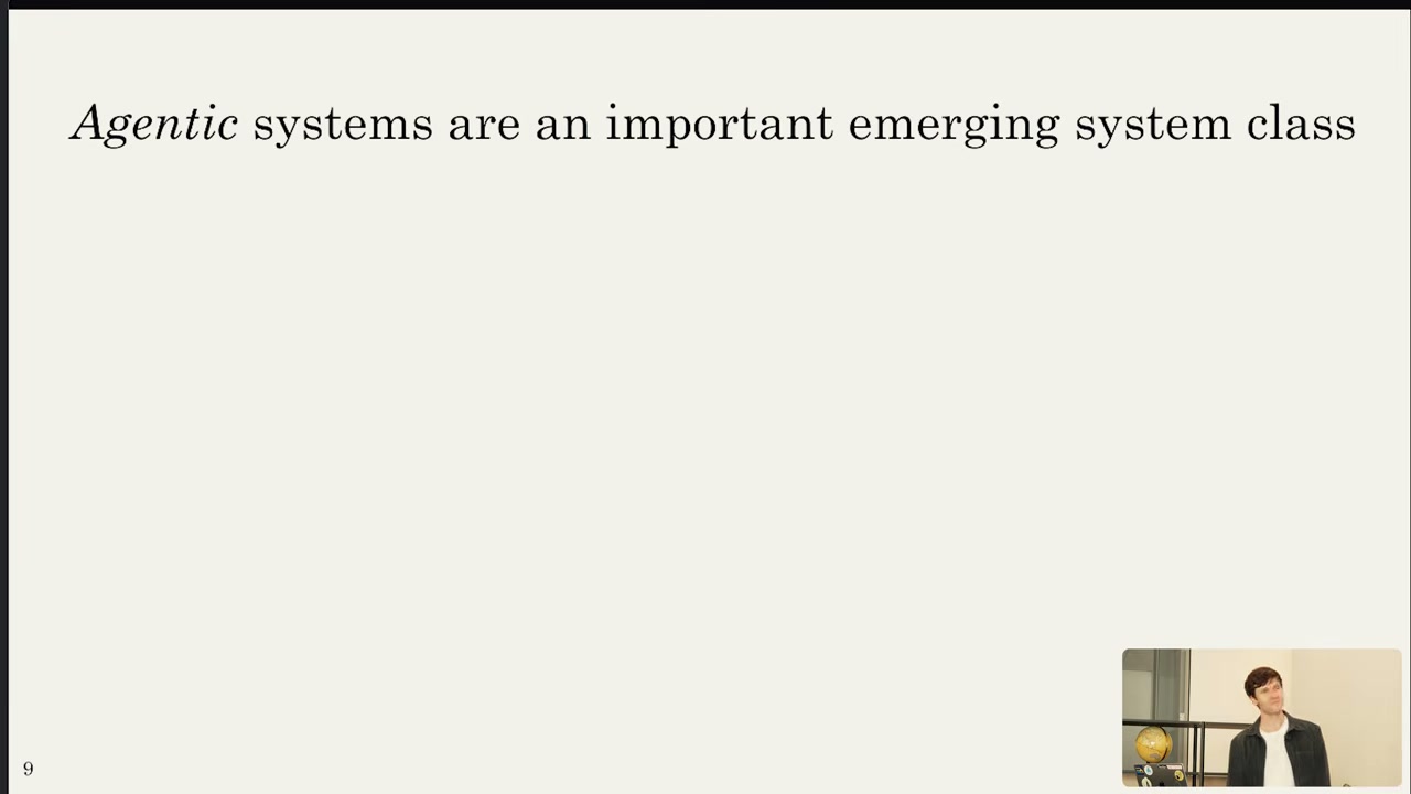 Agentic systems as an emerging system class
