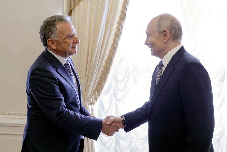 Srečanje Stevea Witkoffa in Vladimirja Putina | Foto: Reuters